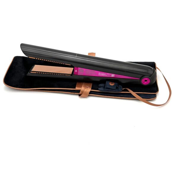 Dyson Corrale™ Hair Straightener Bundle Black Nickel/Fuchsia-EUC - Picture 3 of 13
